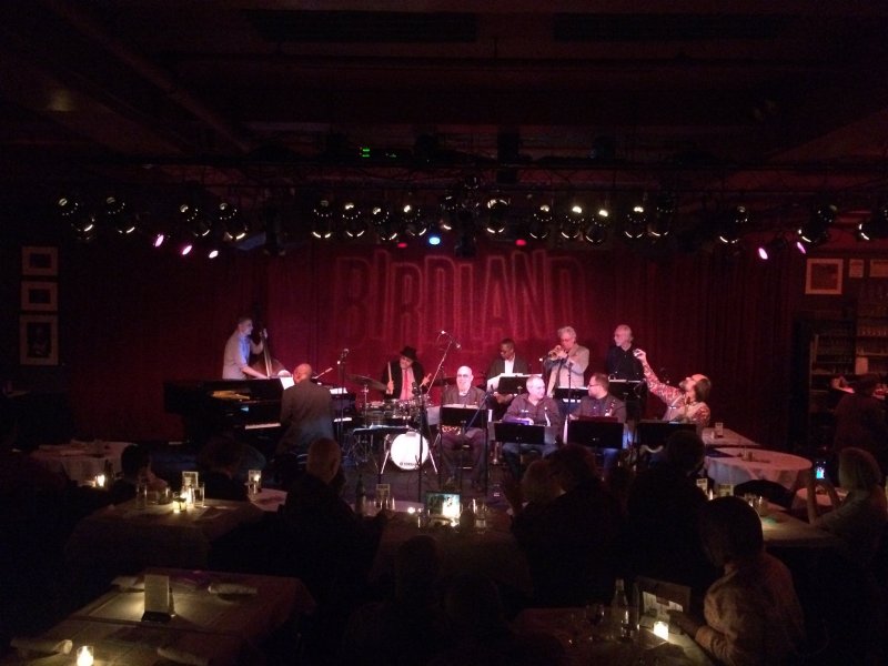 Lovano -drums w:Nonet BIRDLAND 11:15:18